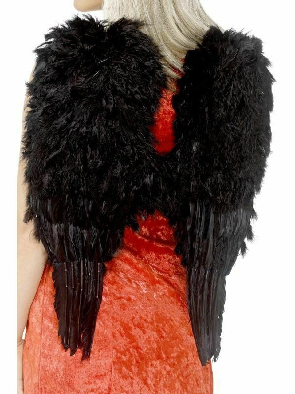 Black Angel Wings Large