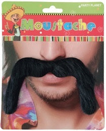 Black Mexican Moustache