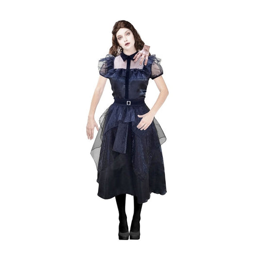 Black Raven Prom Dress Costume - Adult - M