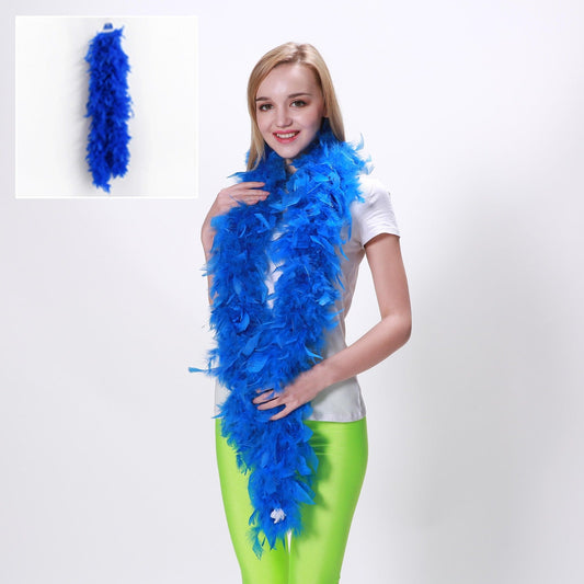 Blue Feather Boa