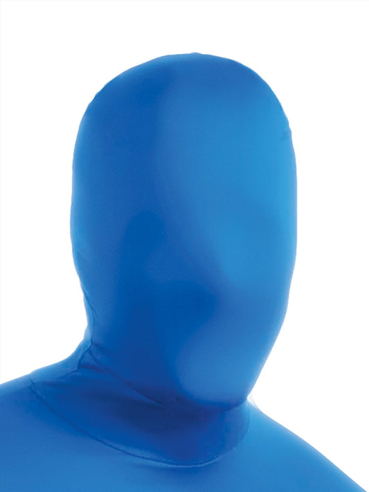 Blue Morph Suit Face Mask