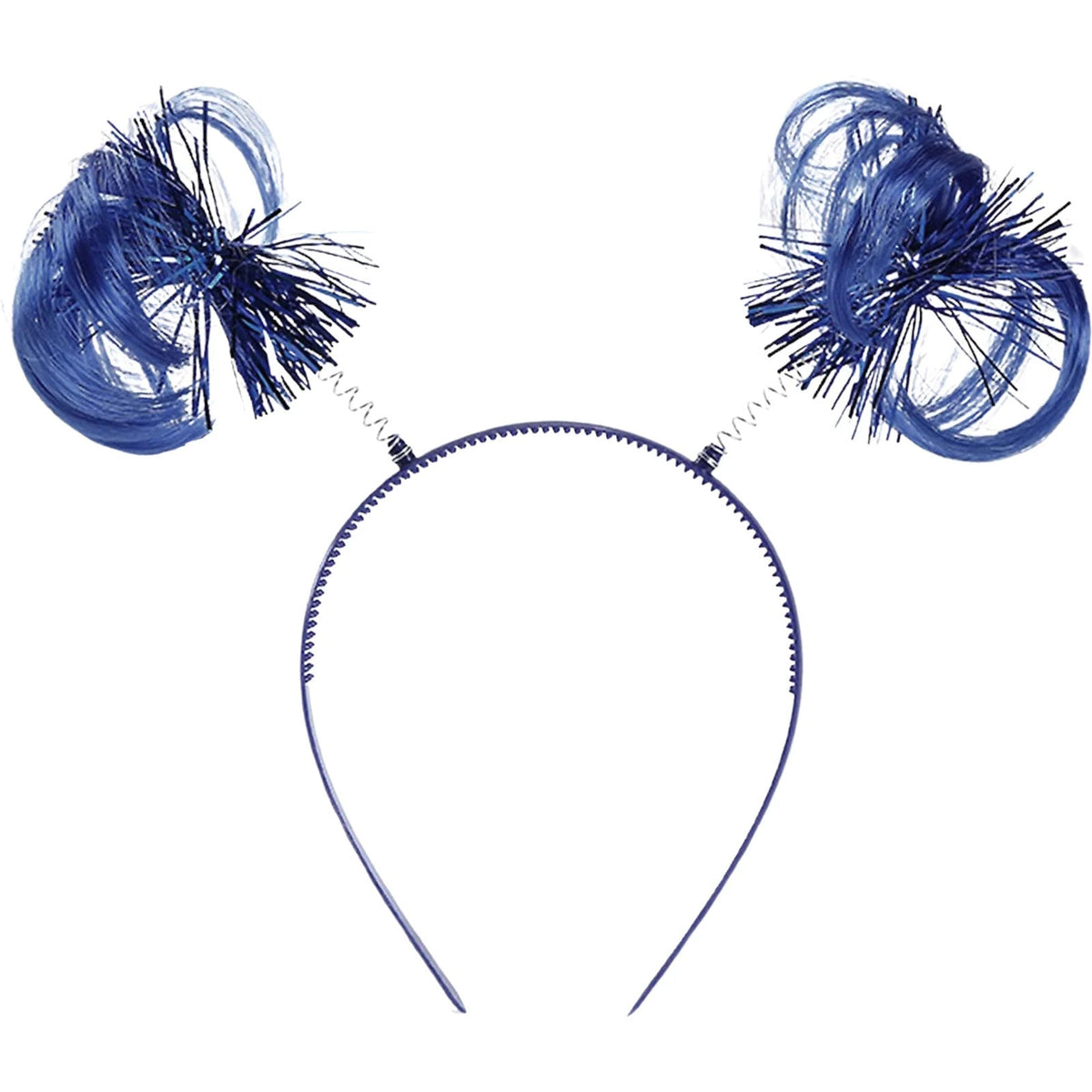 Blue Ponytail Headbopper Headband