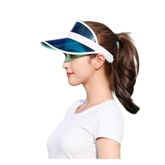 Blue Sun Visor Sports Hat