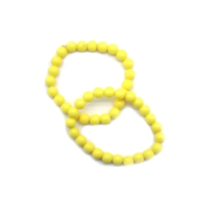 Bracelets Yellow (Pk 2)