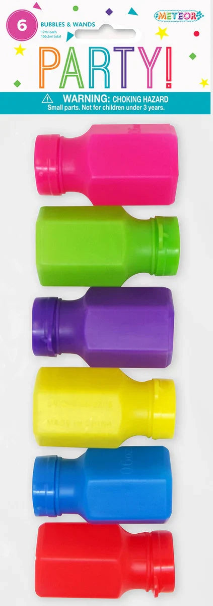 Bubble Wand Party Favour (6Pk)