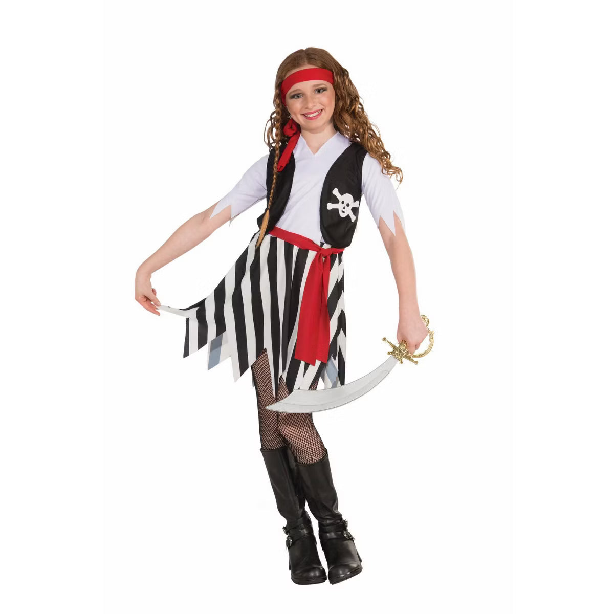 Buccaneer Pirate Costume - Teen - 12-14