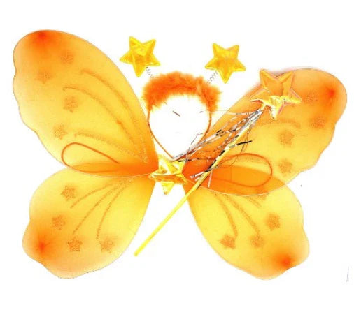 Butterfly Wings Set - Orange