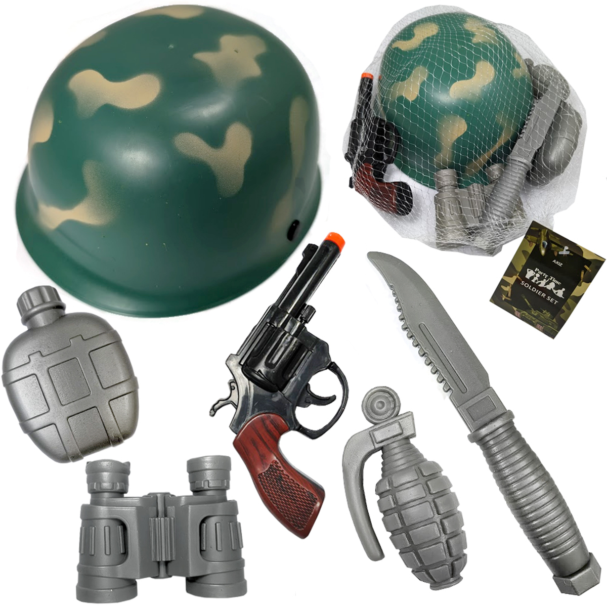 Camouflage Army Costume Set