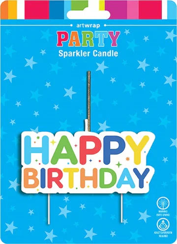 Candle - Happy Birthday Sparkler