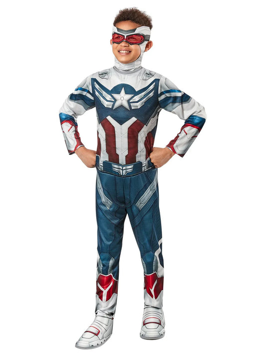 Captain America Deluxe Costume - Child - 6-8
