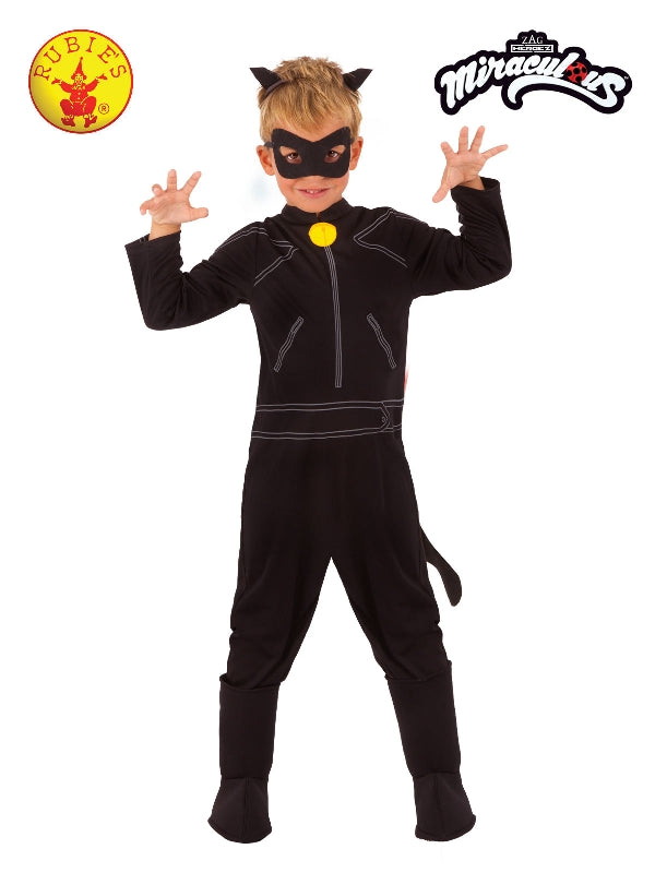Cat Noir Miraculous Ladybug Costume - 9-10