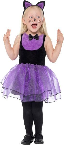 Cat Tutu Dress Costume - Toddler