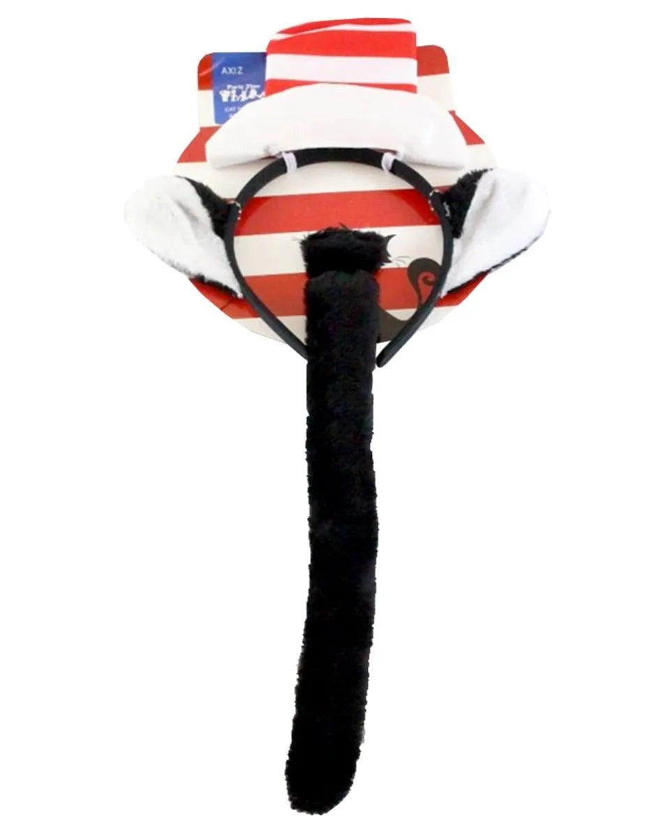 Cat in the Hat Headband & Tail