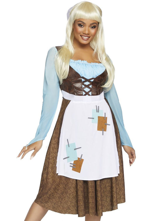 Cinderella Peasant Costume -  Adult - S