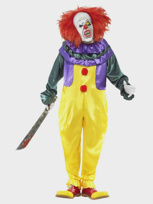 Classic Horror Clown Costume - Adult - L