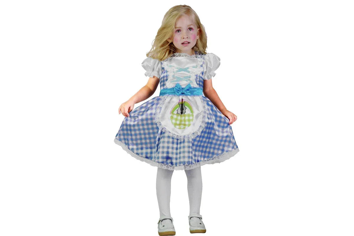 Country Girl Blue Costume - Child - M