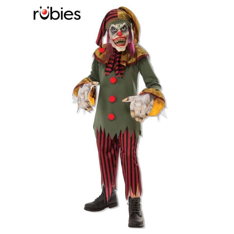 Crazy Clown Halloween Costume - Child - 5-7