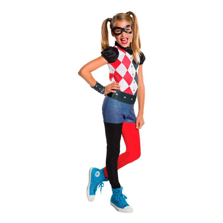 DC Superhero Girls Harley Quinn Costume - Child - 6-8