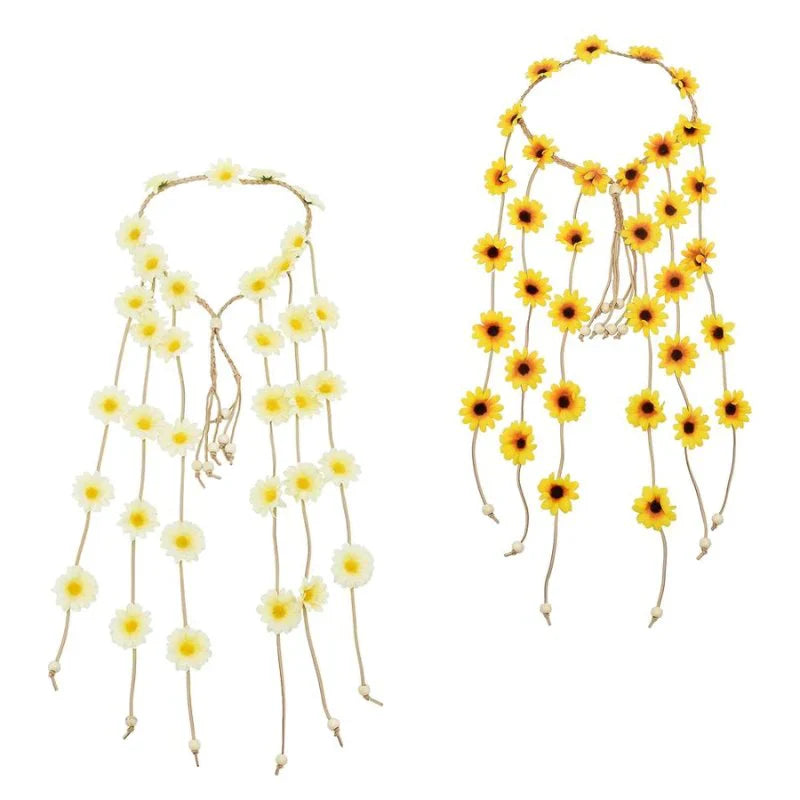 Daisy Flower Hippie Halo