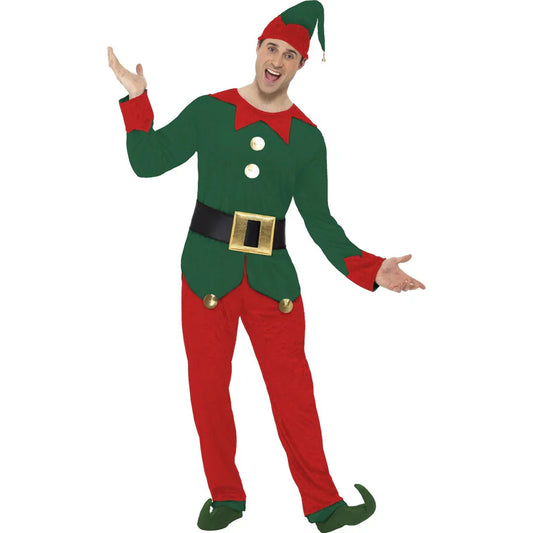 Deluxe Christmas Elf Costume - Adult - STD