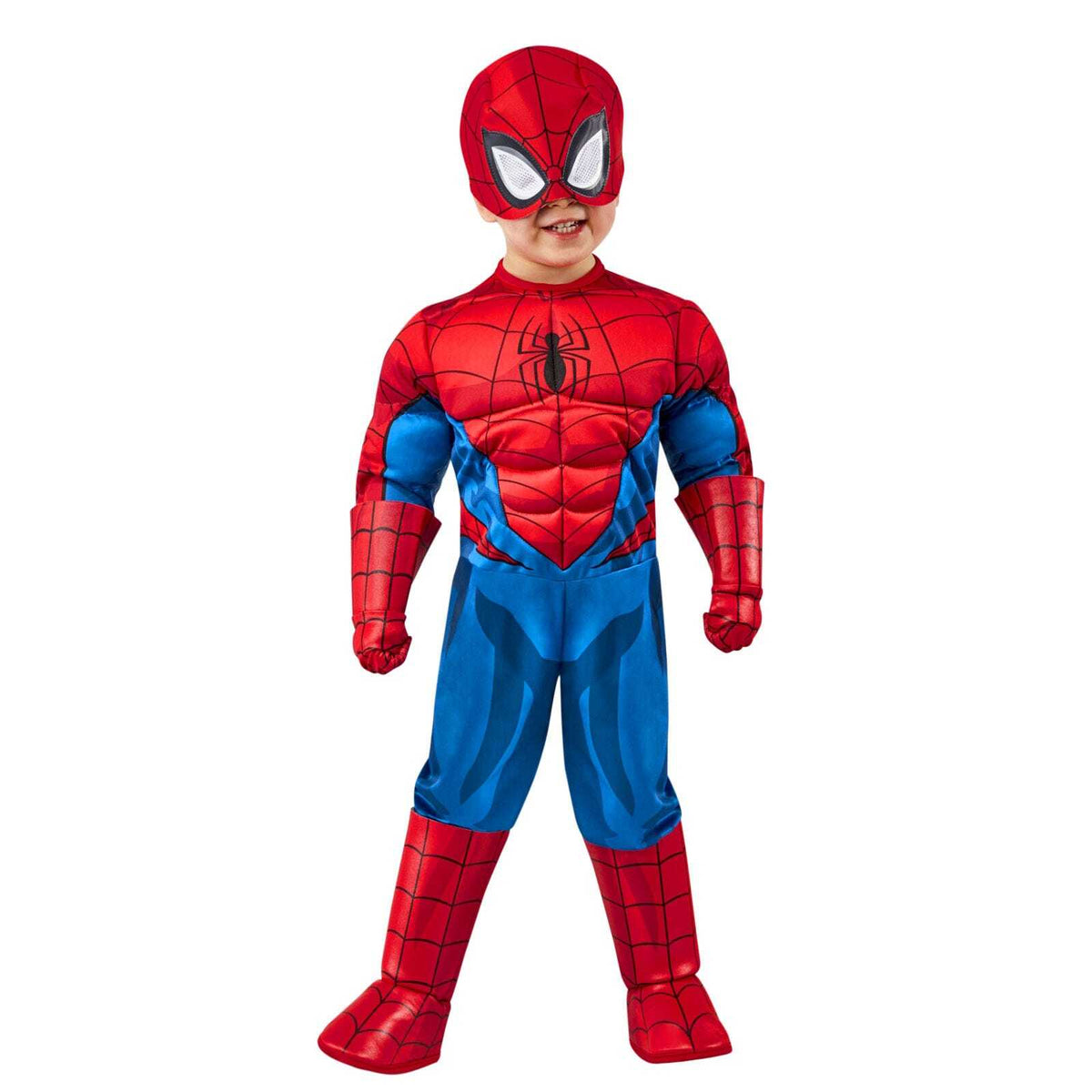 Deluxe Spider-Man Costume - Toddler - 3-4