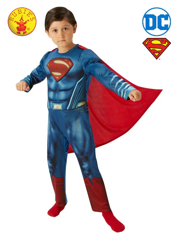 Deluxe Superman Costume - Child - 9-10
