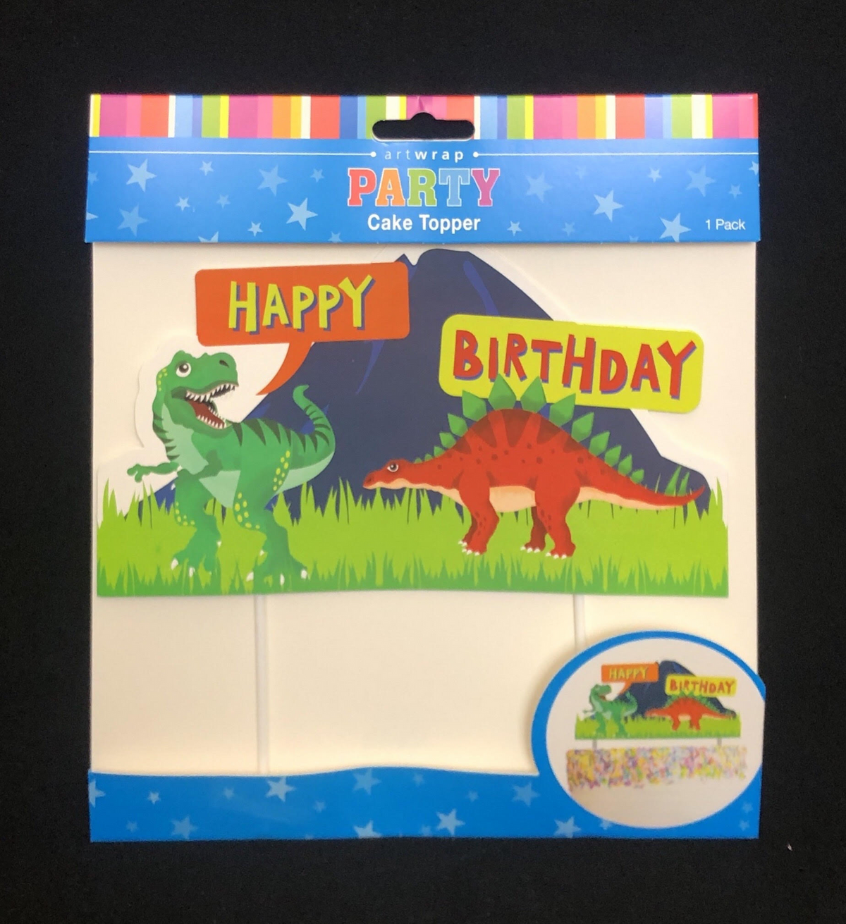 Dinosaur Birthday Cake Topper