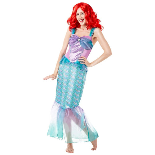 Disney Ariel Deluxe Adult Womens Dress Up Costume