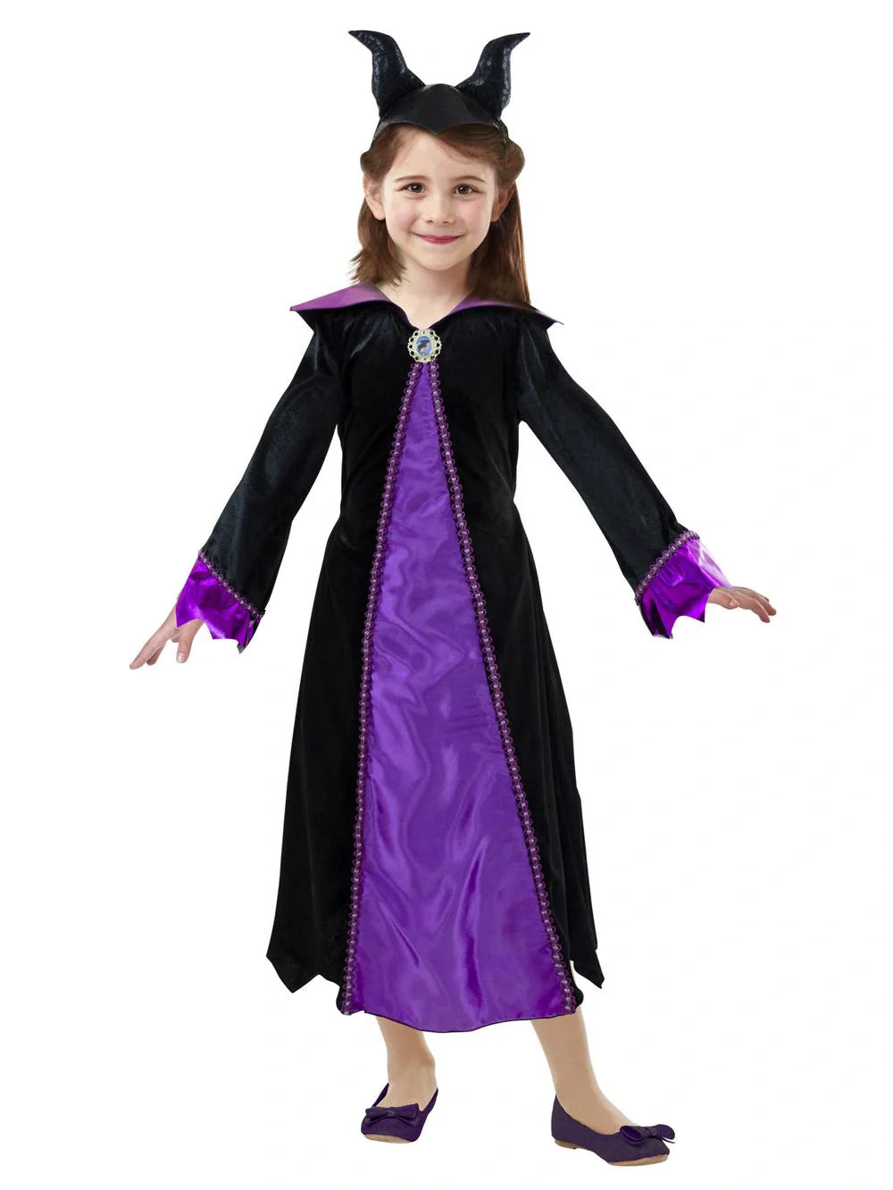 Disney Maleficent Deluxe Costume -  Child - 6-8