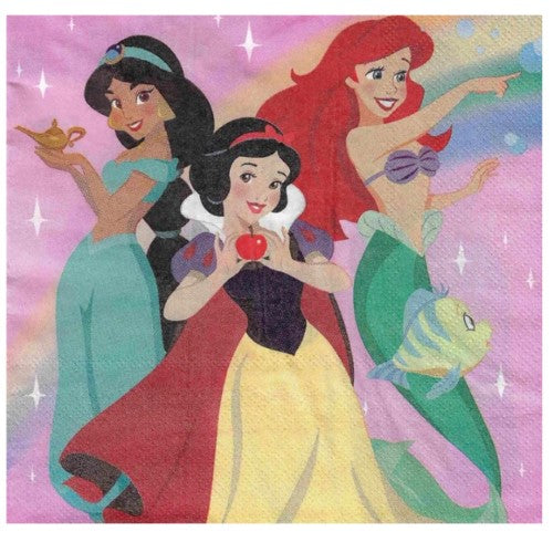 Disney Princess Party Napkins (Pk 20)