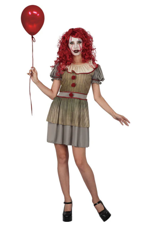 Evil Clown Ladies - Adult - One Size
