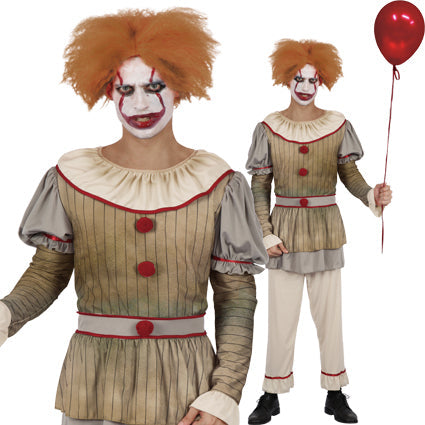 Evil Clown Mens - Adult - M/L