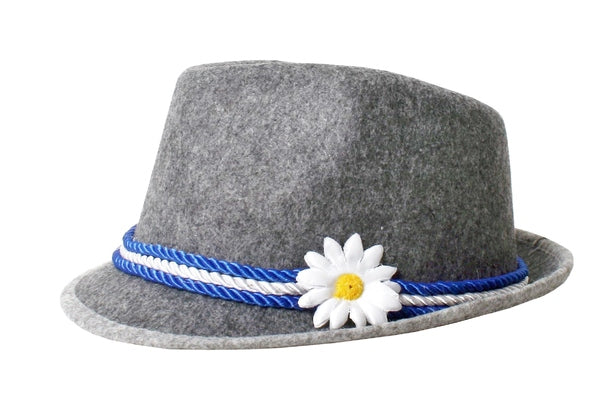 Fedora Hat - Grey Octoberfest