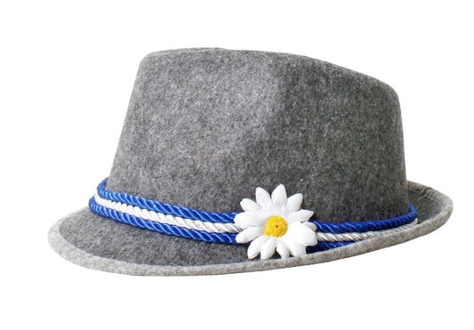 Fedora Hat - Grey Octoberfest