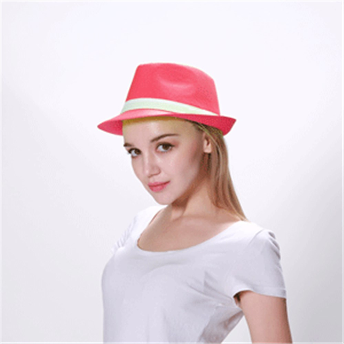 Fedora Hat - Pink