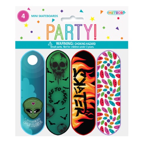 Finger Skateboards (Pk 4)