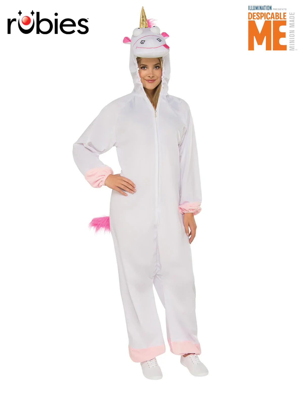Fluffy Unicorn Onesie Costume Standard