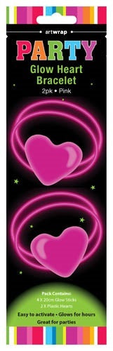 Glow Bracelets - Pink (Pk 2)