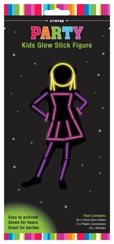 Glow Stick Girl Suit