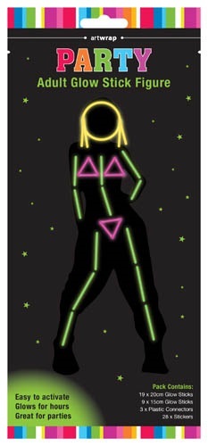 Glow Stick Woman Suit