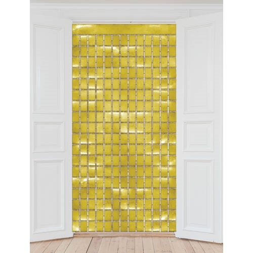 Gold Foil Backdrop Wall