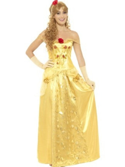 Golden Princess Costume - Adult - 12-14