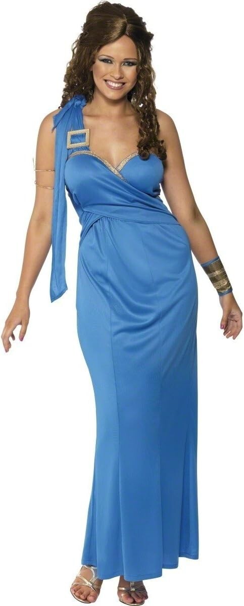 Grecian Goddess Blue Costume - Adult - S
