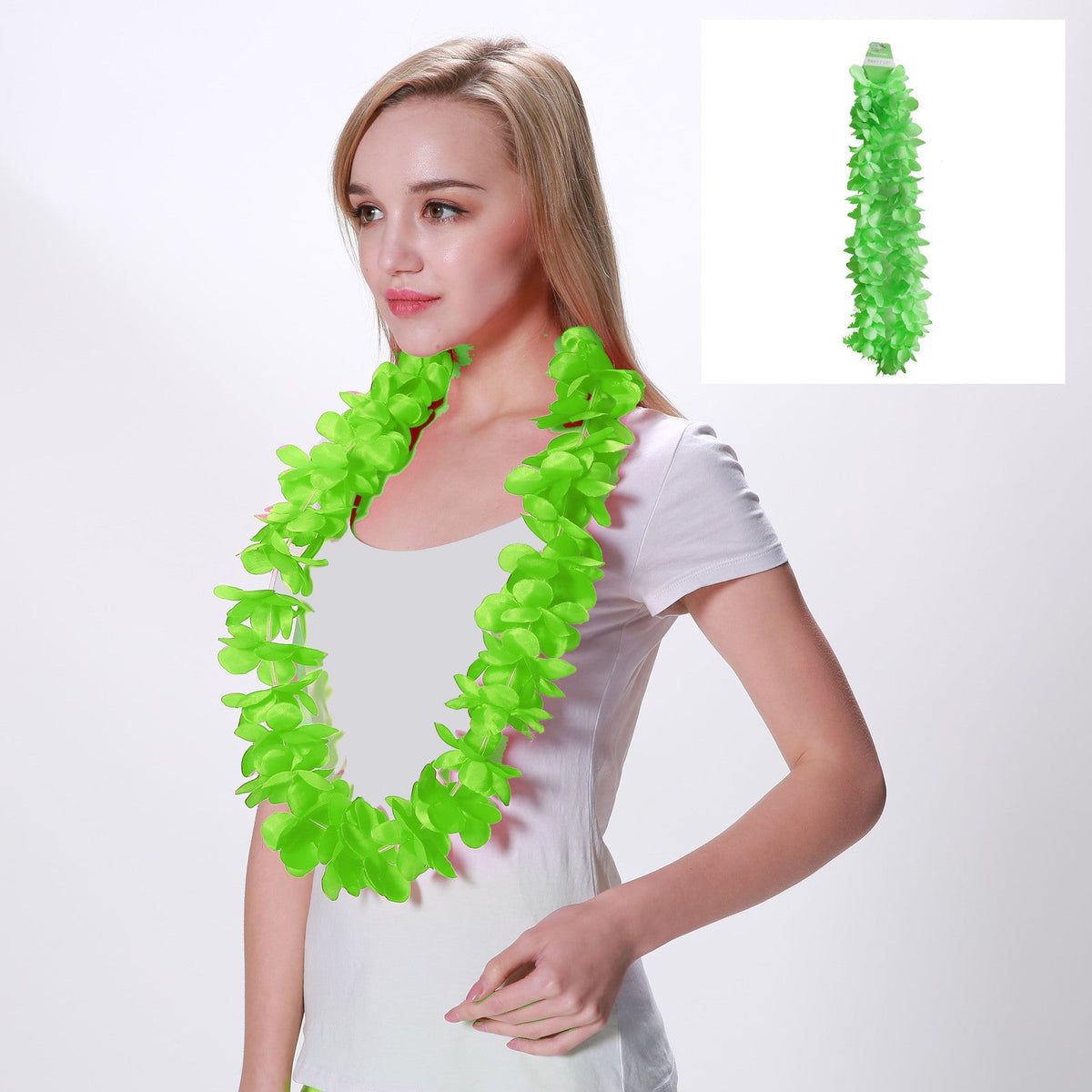 Green Flower Lei