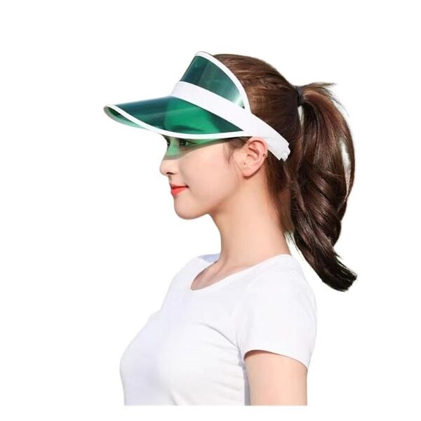 Green Sun Visor Sports Hat