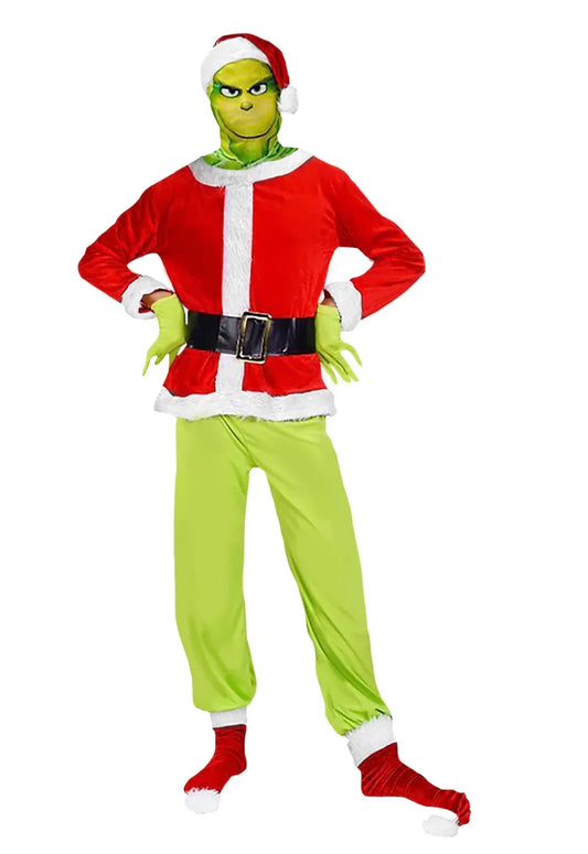 Grumpy Santa Costume - Adult - S-M