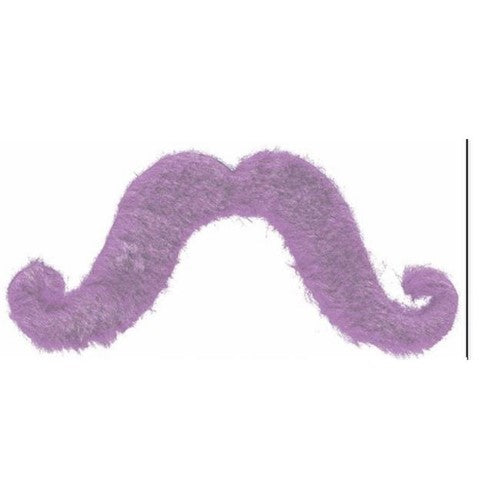 Handlebar Moustache Purple