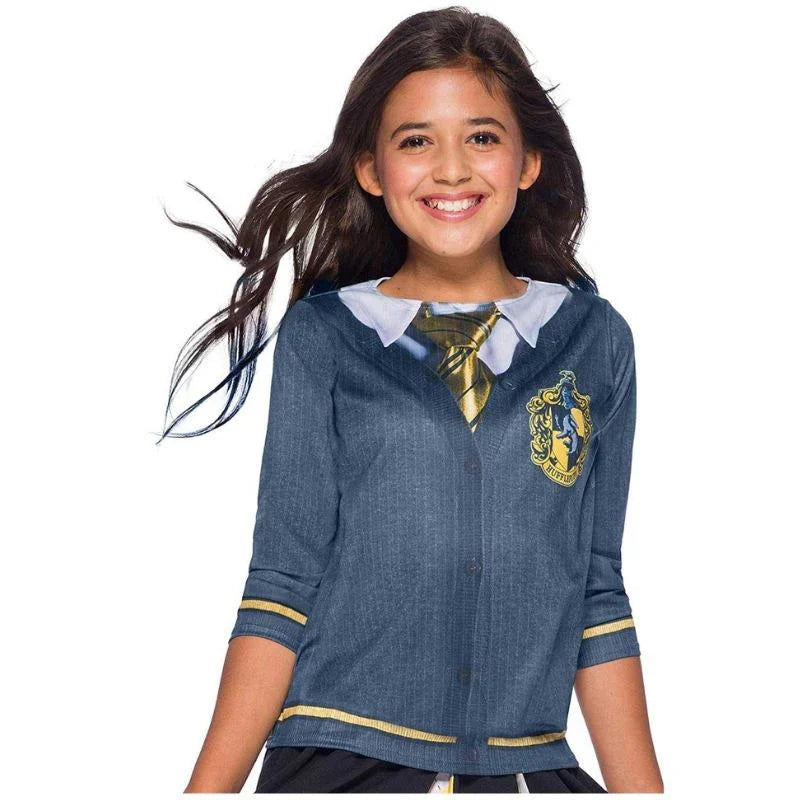 Harry Potter Hufflepuff Top Costume - Child - 5-7