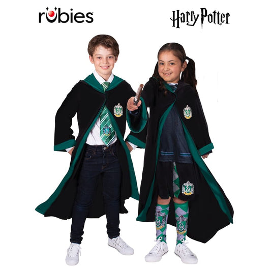 Harry Potter Slytherin Robe Costume - Child - 6-8