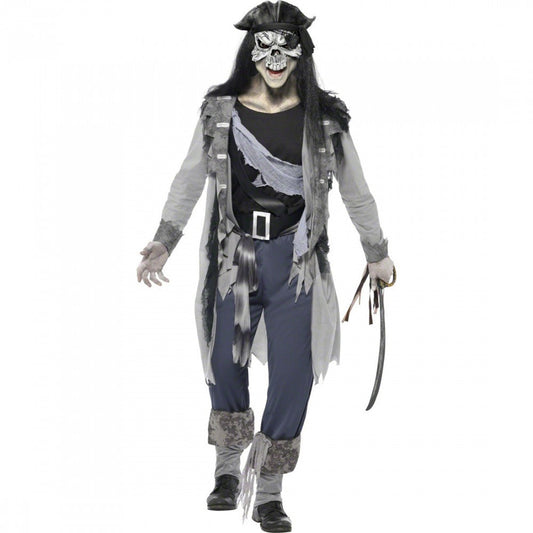 Haunted Swashbuckler Pirate Costume - Adult - M